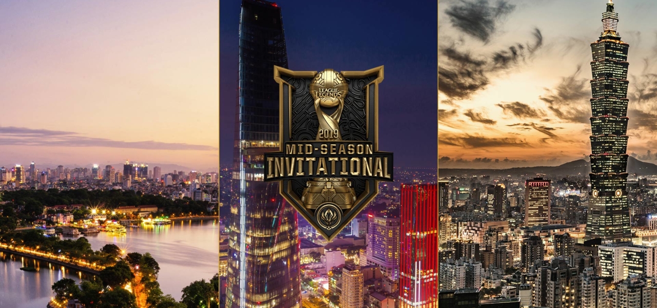 MSI 2019開催地はベトナムとチャイニーズタイペイに MSI 2019開催地はベトナムとチャイニーズタイペイに